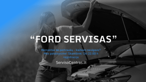 ford diagnostika vilnius kaunas klaipeda